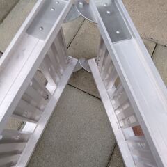 ブリッジ　軽トラ用　２個セット　耕運機、バイクなどを荷台に積み込む。の画像