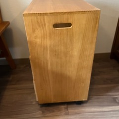 キャスター付き収納、譲ります！の画像