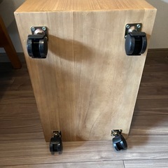 キャスター付き収納、譲ります！の画像