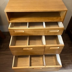 キャスター付き収納、譲ります！の画像