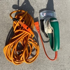 芝刈りバリカン　手押し芝刈り機の画像