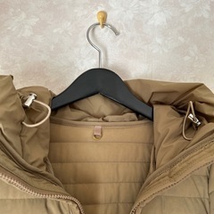 ベージュダウンの画像