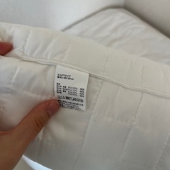 無印良品枕の画像