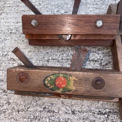 GYP1116 鉋　5丁セット　銘ありの画像