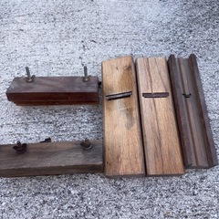 GYP1116 鉋　5丁セット　銘ありの画像