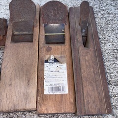 GYP1116 鉋　5丁セット　銘ありの画像