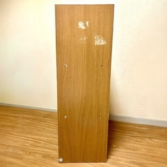 ナチュラル木製3段カラーボックス４個（現地引き取り）の画像