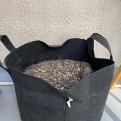 不織布プランター38l植木鉢特大 土ありの画像