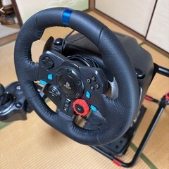 Logitech G29 Driving Force Feedback Racing Wheel Shifter付き の画像