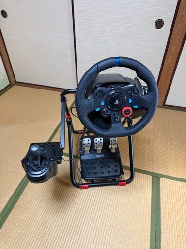 Logitech G29 Driving Force Feedback Racing Wheel Shifter付き