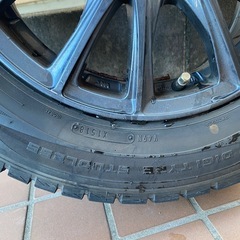 ダンロップスタッドレスタイヤ　ホイール付　15incの画像