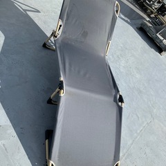 折りたたみ式　簡易ベッド　コットの画像