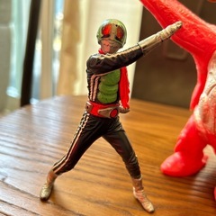 仮面ライダーソフビの画像
