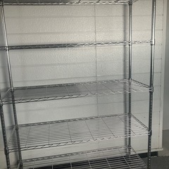 【取引中】26日まで掲載！キャスター付メタルラックの画像