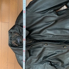 カウレザー　メンズ　レザージャケットの画像