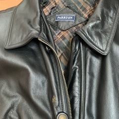 カウレザー　メンズ　レザージャケットの画像