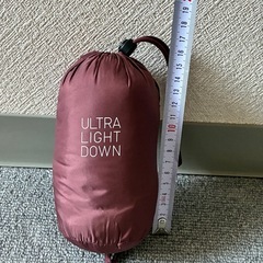 ウルトラライトダウン ベスト Sの画像