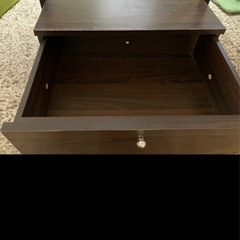 ハンガーラック　引出し付きタイプ
の画像