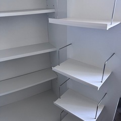 本棚 ホワイトの画像