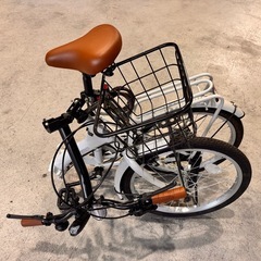折りたたみ自転車　の画像