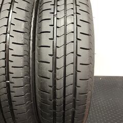 【走行短め】2025年製 BS BRIDGESTONE NEWNO 155/65R14 14インチ 夏タイヤ 2本 ミラトコット ミライース ワゴンR タント等　(STD095)の画像