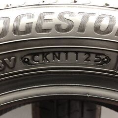 【走行短め】2025年製 BS BRIDGESTONE NEWNO 155/65R14 14インチ 夏タイヤ 2本 ミラトコット ミライース ワゴンR タント等　(STD095)の画像