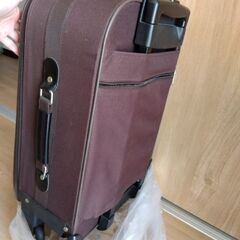 スーツケース　茶色の画像
