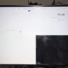 DMM DME-4K65D 液晶モニター　リモコン付きの画像