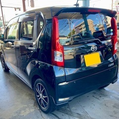 Bluetooth付きナビ‼️車検R8年3月まで‼️平成27年式★ダイハツ★ムーヴ★バックカメラ★キーレス★アイドリングストップ★電動格納ミラー★パワーウィンドウ★の画像