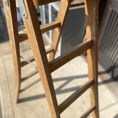 木製脚立　ディスプレイ　雑貨　の画像