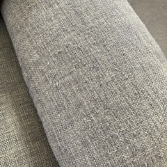 A2511-266 2人掛けソファ モスグリーン 脚付き 底部破れ有り 毛玉色あせ有りの画像