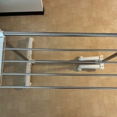 洗濯物干し　折りたたみ可能の画像