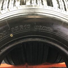 YOKOHAMA LT151R 205/85R16 117/115L LT 12PR 16インチ ライトトラック用 夏タイヤ 4本 22年製 バリ溝 エルフ アトラス等　(STT054)の画像