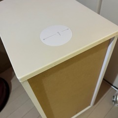 デスクサイド3段キャビネットの画像