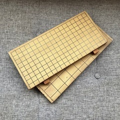木製 囲碁・将棋両用盤 レトロの画像