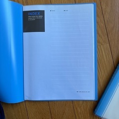 ファイル4冊の画像