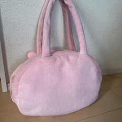 マイメロディ フェイス バッグ カバンの画像