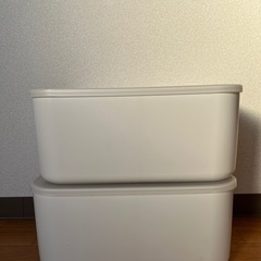 無印　やわらかポリエチレンケース・中　収納ケース　の画像
