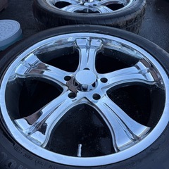 ランクル100 ホイール 22インチの画像