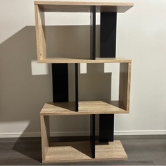 本棚 棚 おしゃれ オープンラック 収納棚 3段 幅 59cm オープンシェルフ ディスプレイラック ウッドラック 木製 デザインラック 飾り棚 ラック シェルフ 薄型 スリム 推し活 魅せる収納 収納 北欧 多目的ラック フリーラック A4 オシャレ 絵本棚の画像