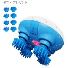 ヘッドスパ 電動頭皮ブラシ　防水の画像