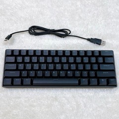 ラピッドトリガー キーボード ゲーミングキーボード LEDバックライト付きの画像
