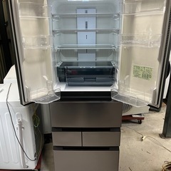 【プラズマクラスター】2022年製SHARP フレンチ6ドア冷蔵庫504L/無線LAN音声案内機能！の画像