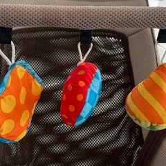 【付属のおもちゃ、説明書付】リッチェル　バウンサーの画像