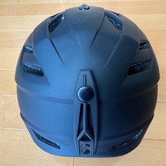 スキー用ヘルメット、サイズ: L、カラー: ブラックの画像