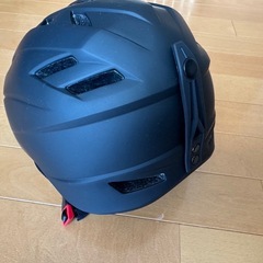 スキー用ヘルメット、サイズ: L、カラー: ブラックの画像