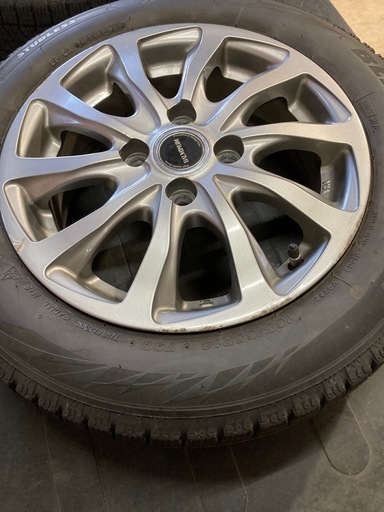 BLIZZAK VRX2 165/65R14  アルミホイール　　4本セット トヨタ タンク ルーミー等に