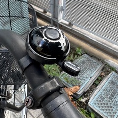 27インチ 自転車（ブラック）／シティサイクルの画像