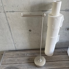 つや消しステンレストイレットペーパーホルダーの画像