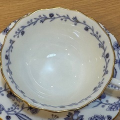 A7151【ノリタケ】ブルーソレンティーノ カップ＆ソーサーの画像